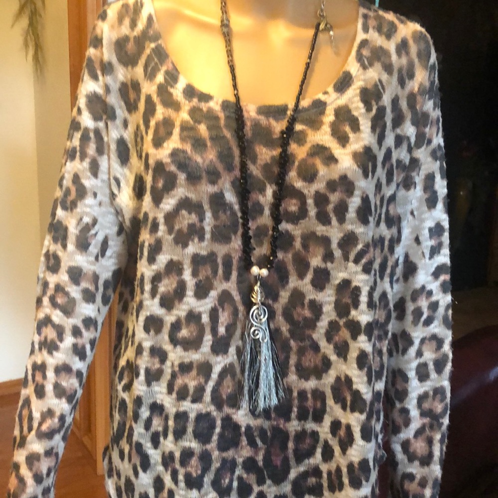 GEMSTONE,TASSEL Necklace